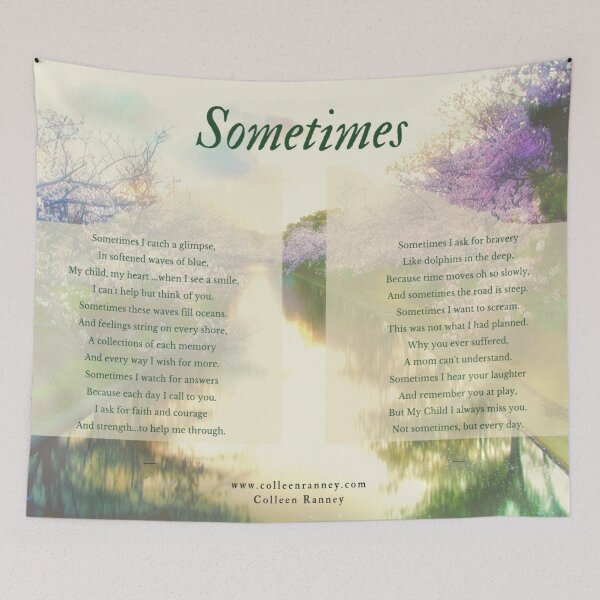 Item preview, Sometimes Poem (Child Loss) by Colleen Ranney designed and sold by Colleen Ranney.