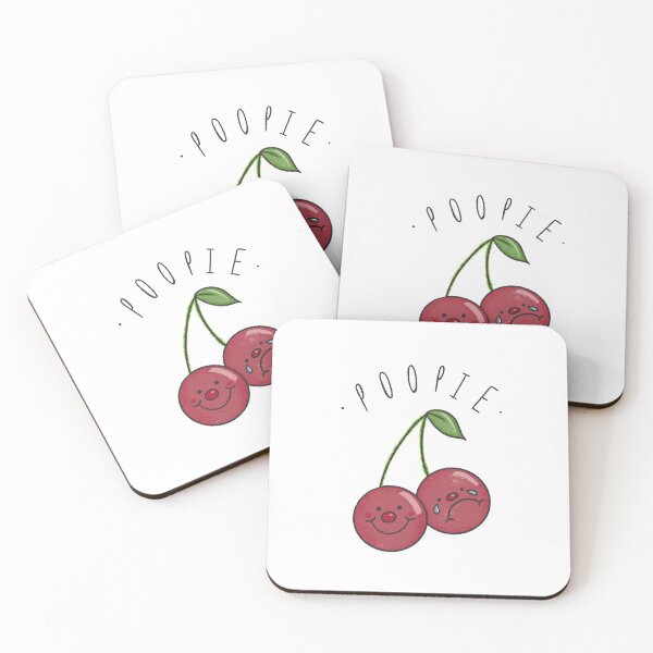 Item preview, CHERRY POOPIE NO BACKGROUND  designed and sold by poopieclothes.