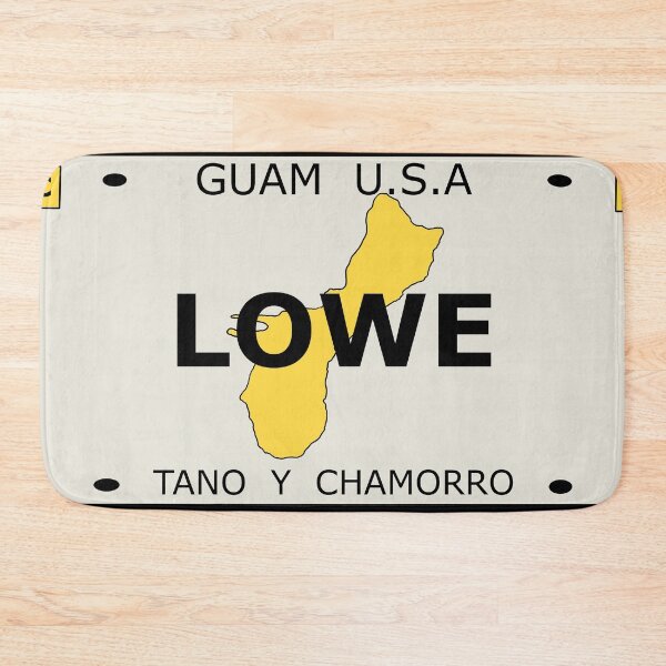 Item preview, Guam Vanity Plate "LOWE" designed and sold by joeymesa70.