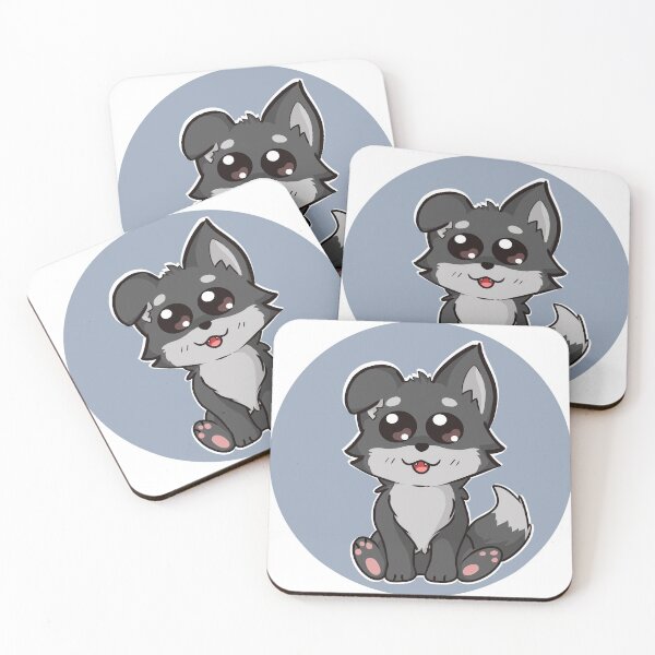Item preview, Wolf Puppy Cartoon designed and sold by AshStore.