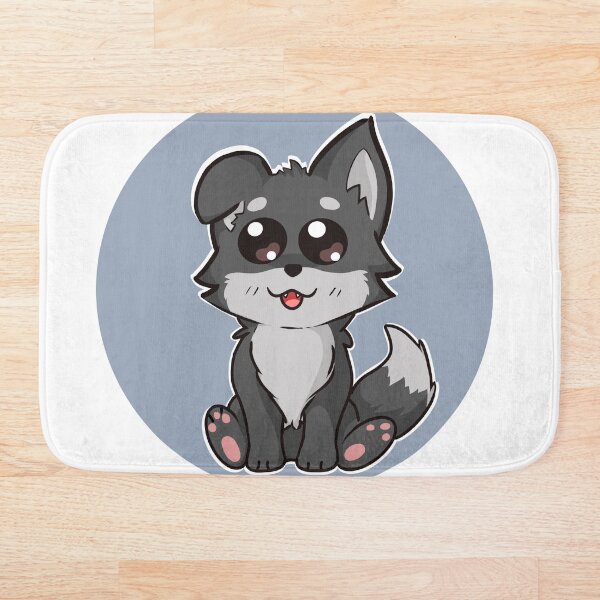 Item preview, Dibujo animado de cachorro de lobo designed and sold by AshStore.