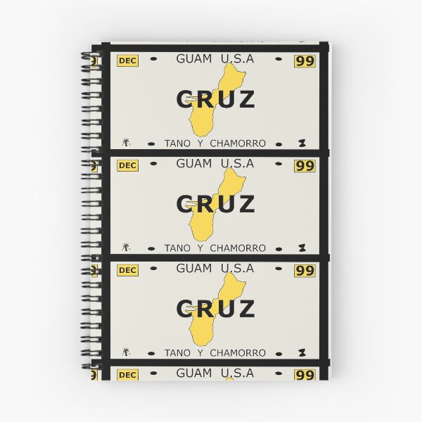 Item preview, Guam Vanity Plate "CRUZ" designed and sold by joeymesa70.