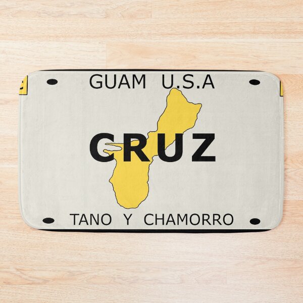 Item preview, Guam Vanity Plate "CRUZ" designed and sold by joeymesa70.