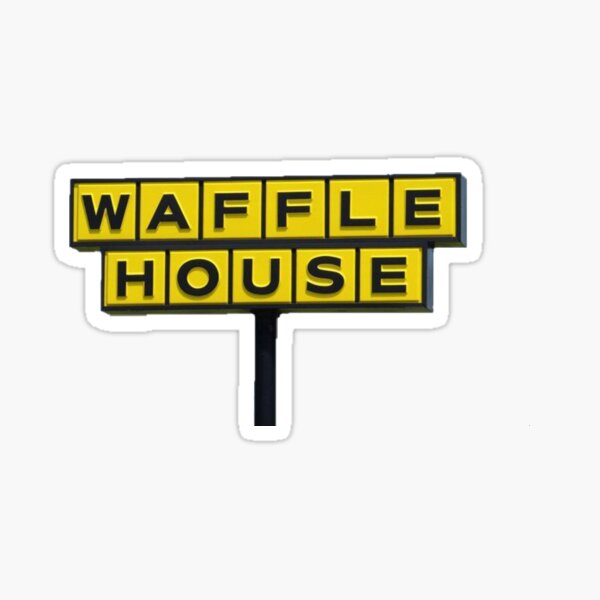 Waffle House Sticker