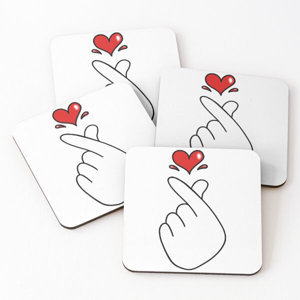 Item preview, Korean love heart designed and sold by ErenStream.