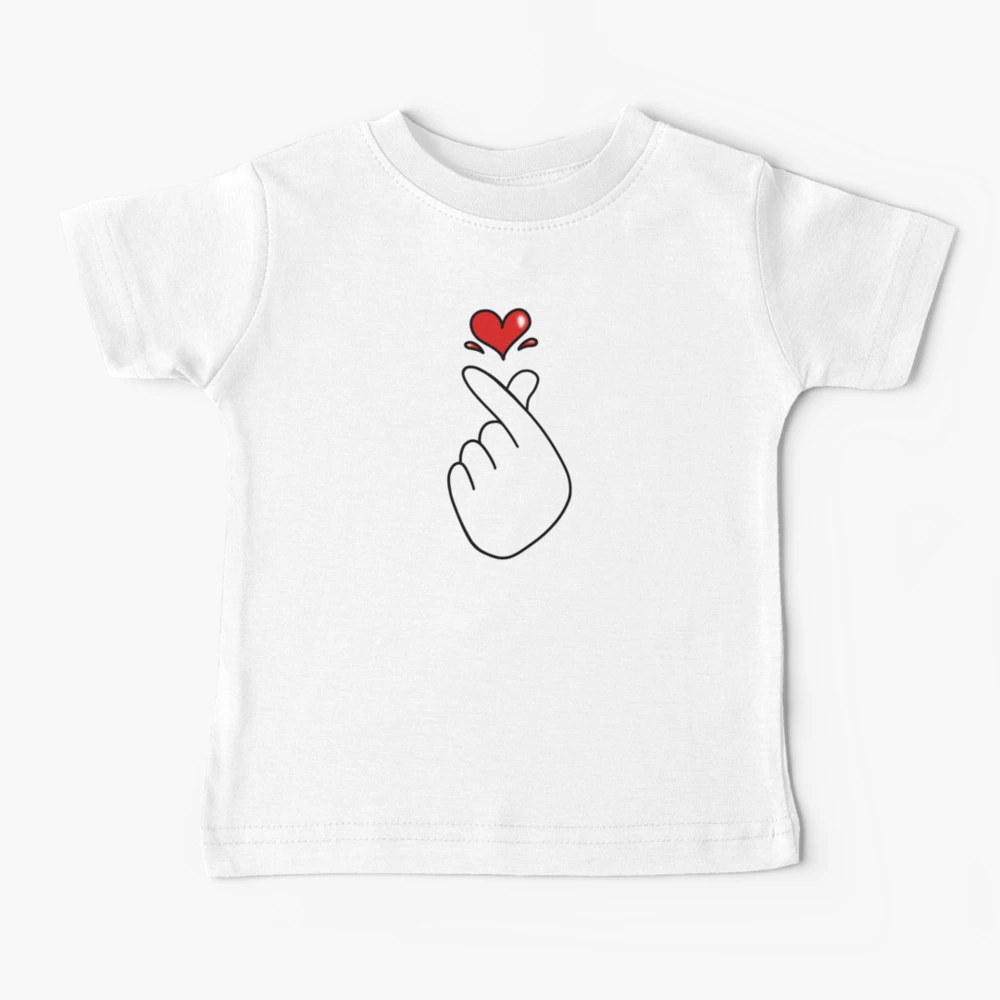 [RADINEO]★ 韓国人気★YOUNG AT HEART T-SHIRTS Korean love heart