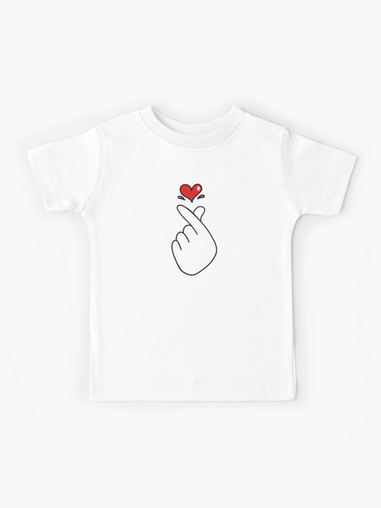 Korean love heart