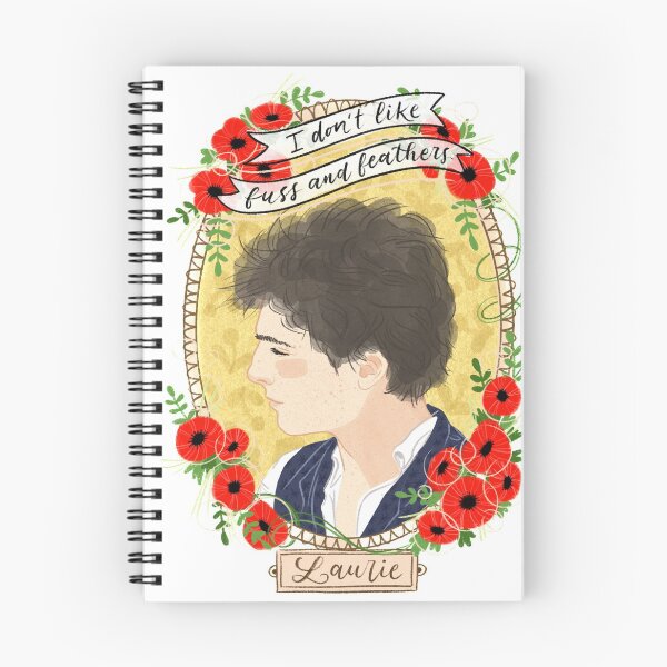 Artikelvorschau, Little Women Potraits: Laurie botanische Illustration entworfen und verkauft von uellaaa.