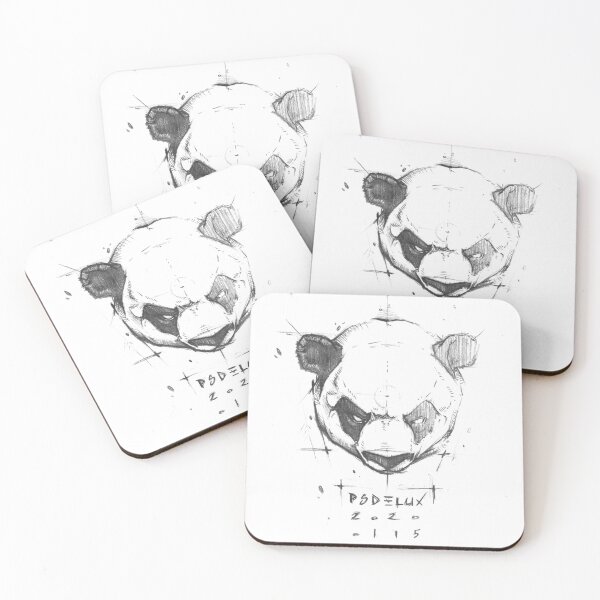 Item preview, panda pencil sketch psdelux designed and sold by psdelux.