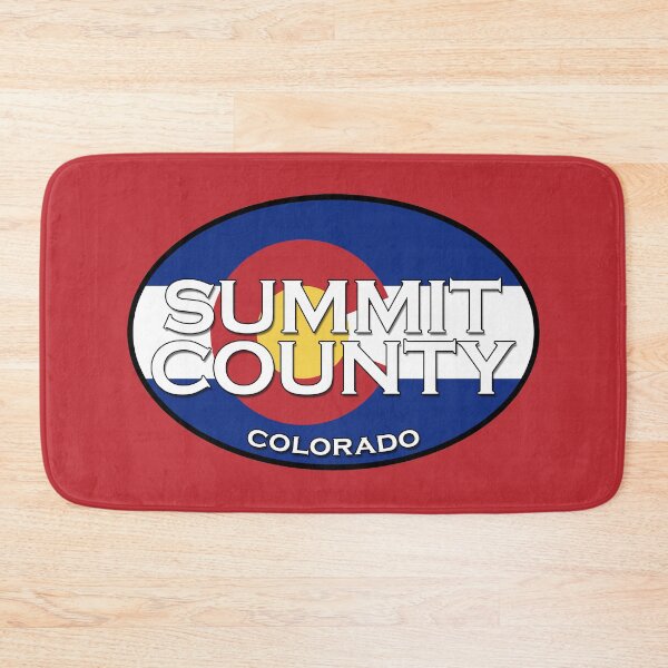 Item preview, Summit County Colorado!  Breckenridge!  State flag design designed and sold by NewNomads.