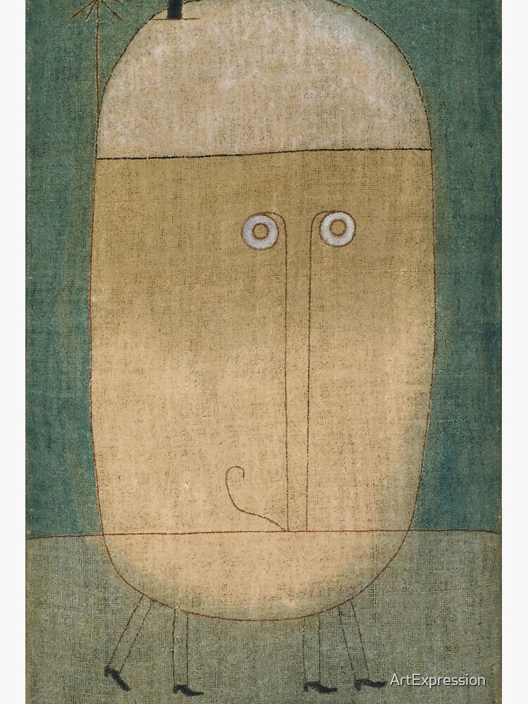 staan Gemengd knijpen Paul Klee - Mask of Fear - Maske der Angst" Art Board Print for Sale by  ArtExpression | Redbubble