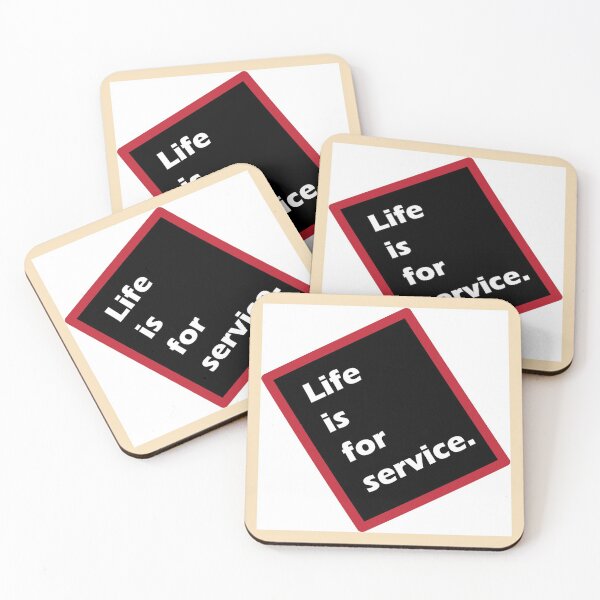 Item preview, Life is for Service designed and sold by Sagal Theophil  Marak.