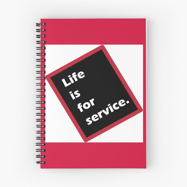 Item preview, Life is for Service designed and sold by Sagal Theophil  Marak.