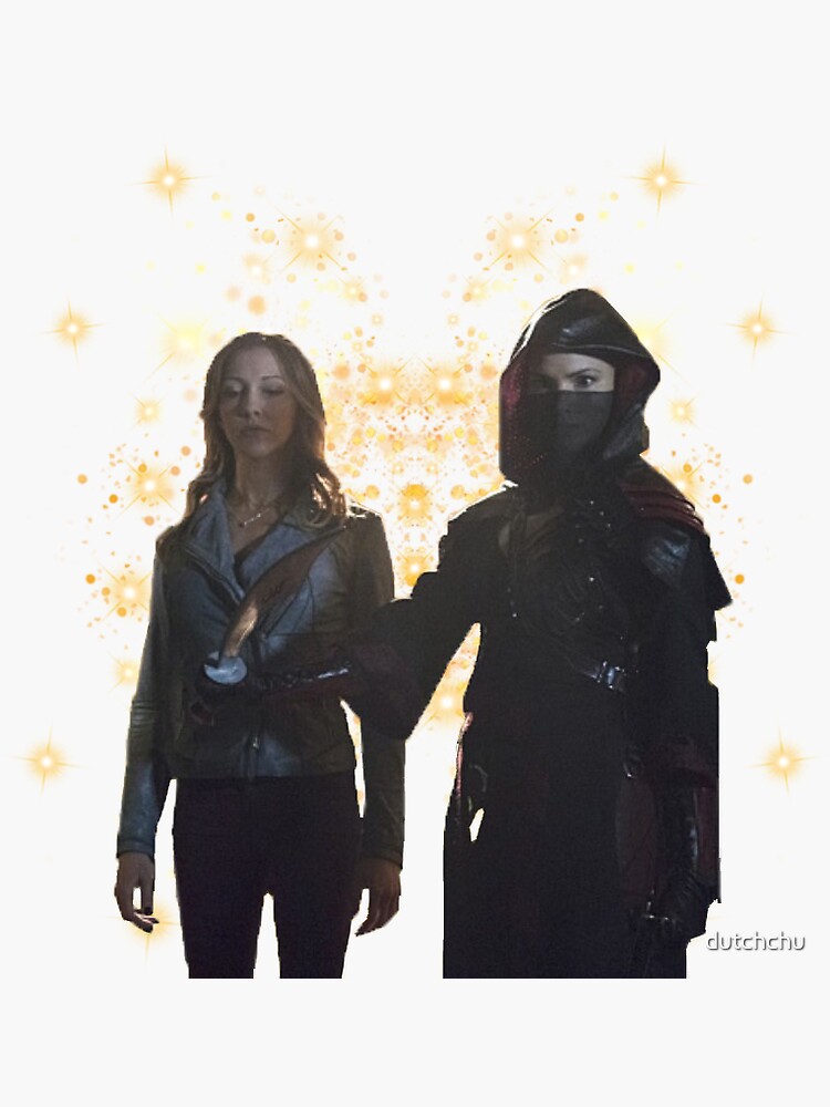 Laurel Lance And Nyssa Al Ghul Sticker By Dutchchu Redbubble 7941