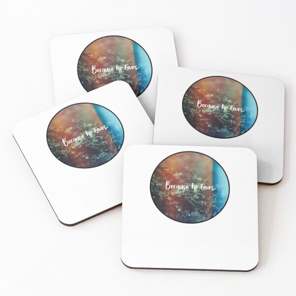 Item preview, Because He Lives. designed and sold by StickerDirect.