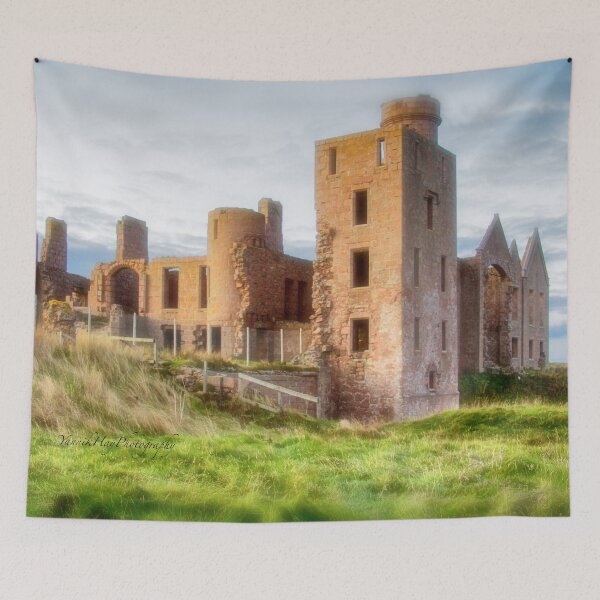 Item preview, New Slains Castle Side View (Cruden Bay, Aberdeenshire, Scotland) designed and sold by Yannik Hay.