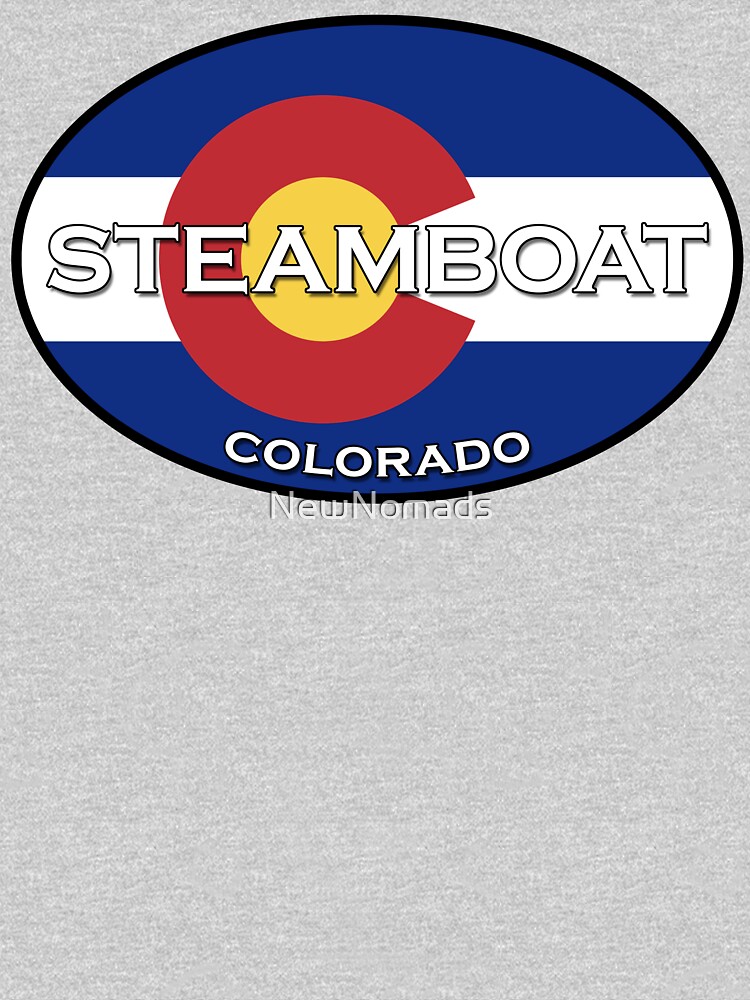 Steamboat Springs Colorado! State flag design by NewNomads