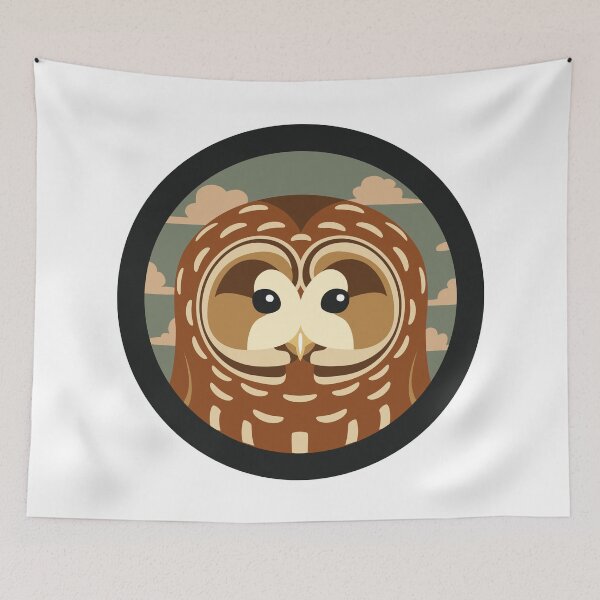 Item preview, Barred Owl Logo designed and sold by JadaFitch.