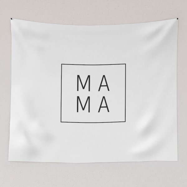 Artikelvorschau, Mama Square lustiges Geschenk für Lady Yong Girl Trendy Slogan, Zitat - Bestseller Redbubble Saying entworfen und verkauft von Minimalist Quotes and Sayings.
