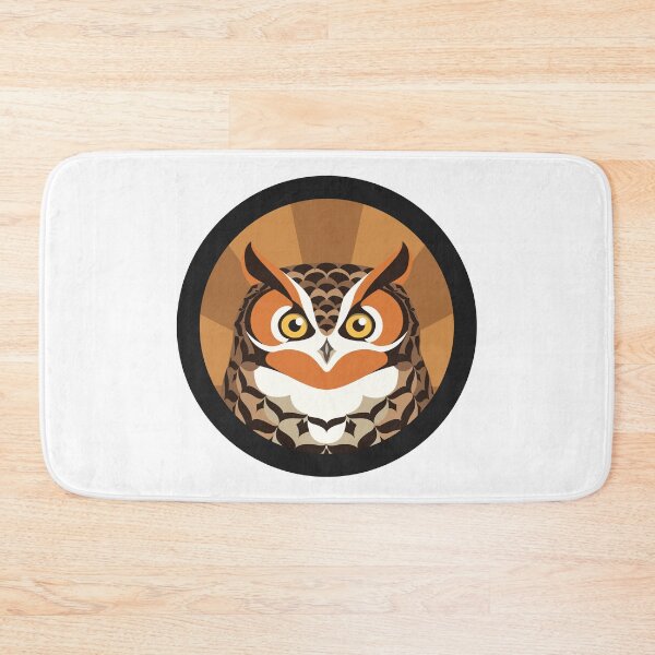 Item preview, Great Horned Owl Logo designed and sold by JadaFitch.