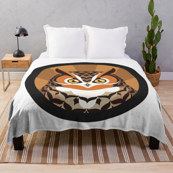 Item preview, Great Horned Owl Logo designed and sold by JadaFitch.