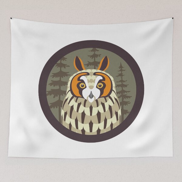 Item preview, Long-eared Owl Logo designed and sold by JadaFitch.