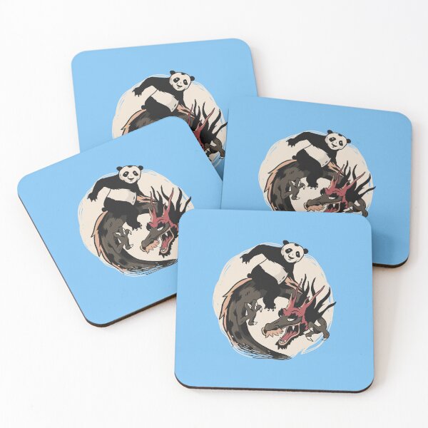 Item preview, Panda rides Chinese dragons designed and sold by DerSenat.