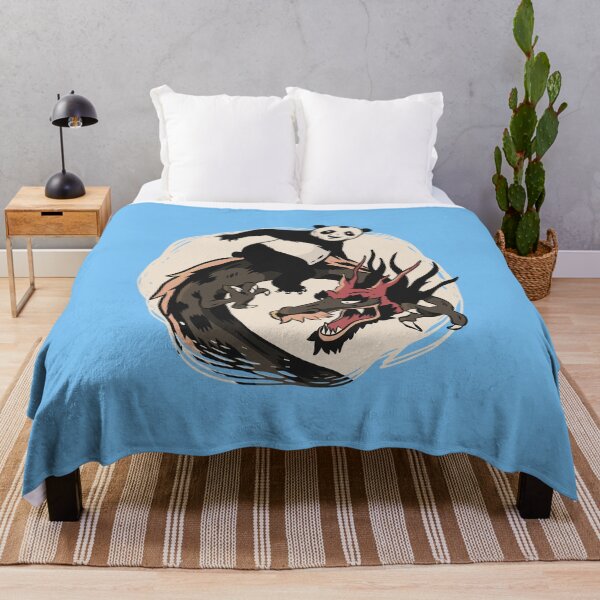 Item preview, Panda rides Chinese dragons designed and sold by DerSenat.