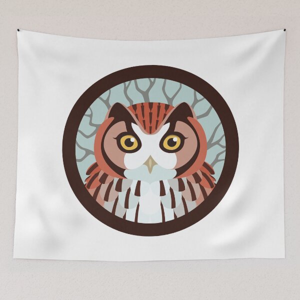 Item preview, Eastern Screech Owl Logo designed and sold by JadaFitch.