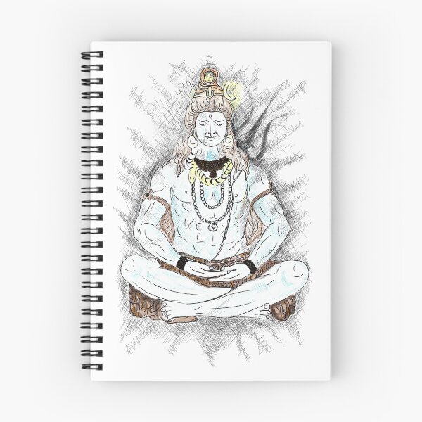 Item preview, lord shiva t-shirt | lord shiva sketch t-shirt  designed and sold by KARTICK DUTTA.