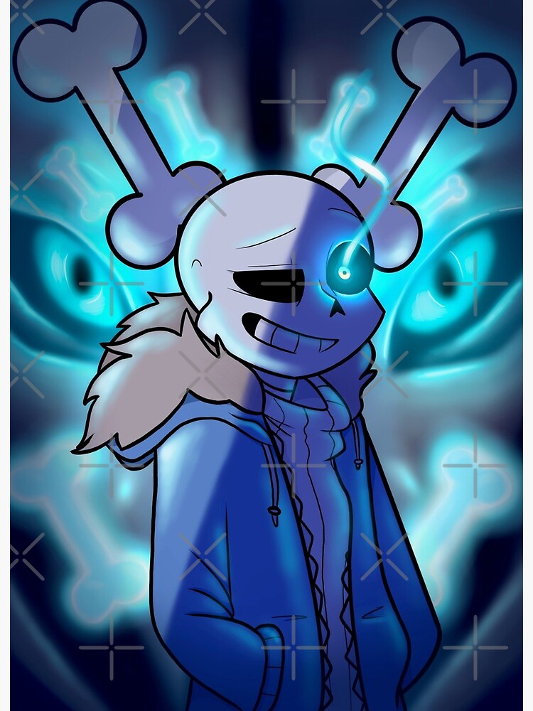 sans Undertale Art Board Print for Sale by onlydrawning