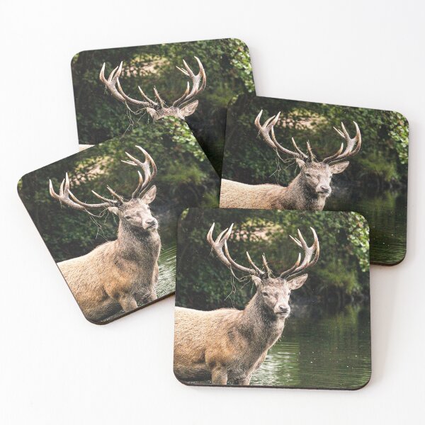 Item preview, Deer in the water designed and sold by wolfgangrainer.