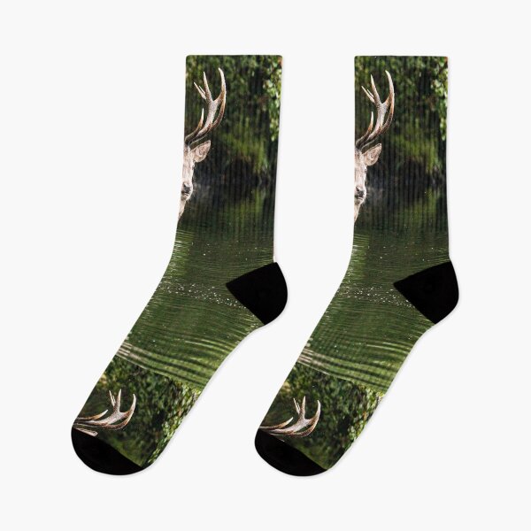 Item preview, Deer in the water designed and sold by wolfgangrainer.