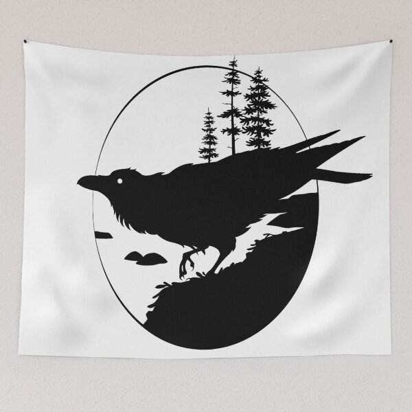 Item preview, Raven Silhouette II  designed and sold by JadaFitch.