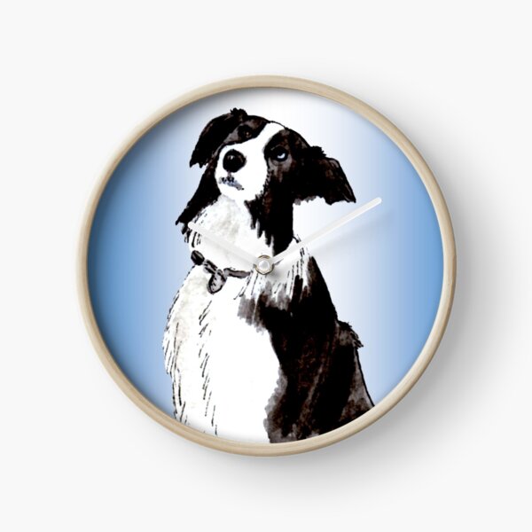 Devoted - Border Collie Clock