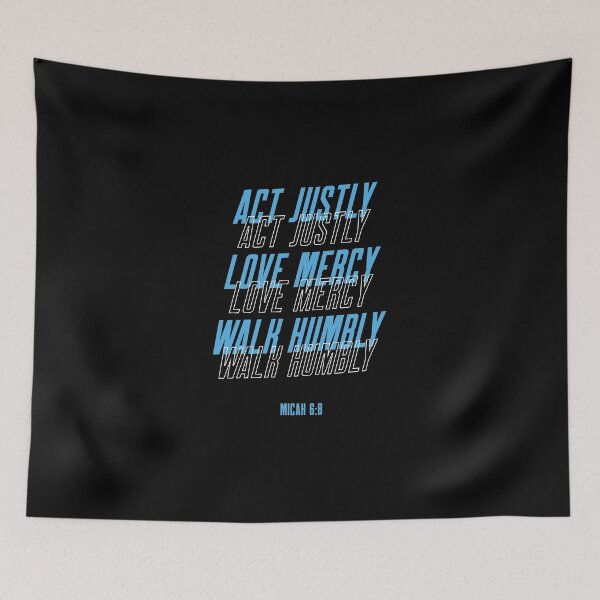 Item preview, Act Justly Love Mercy Walk Humbly designed and sold by Thaleeyaa.