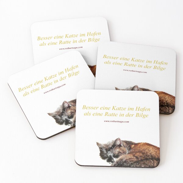 Item preview, Ships cat wisdom 1 designed and sold by wolfschwerdt.