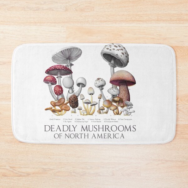 Item preview, Deadly Mushrooms of North America  designed and sold by JadaFitch.
