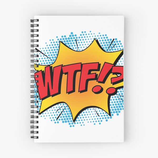 Item preview, Comic Book Blast "WTF!?" designed and sold by kim BLiSS design.