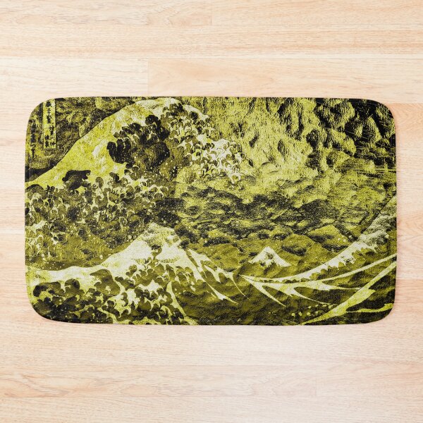 Artikelvorschau, Goldene Welle der Kanagawa Metallic Textur entworfen und verkauft von Dator-Abstracts.