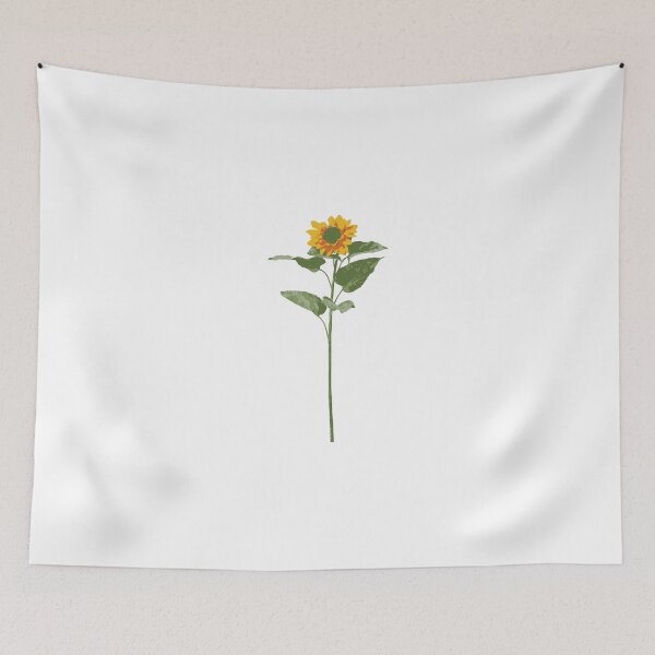 Aperçu de l'œuvre Fleur de tournesol | Illustration, idée cadeau créée et vendue par Chillions.
