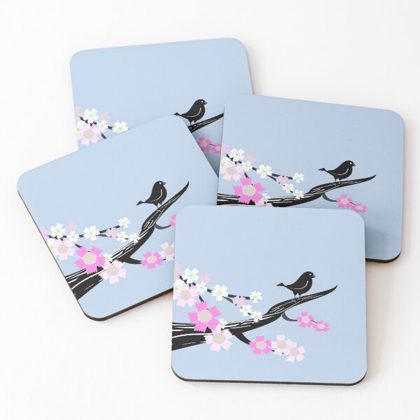 Item preview, Pájaro de flor de primavera designed and sold by Blueverse.