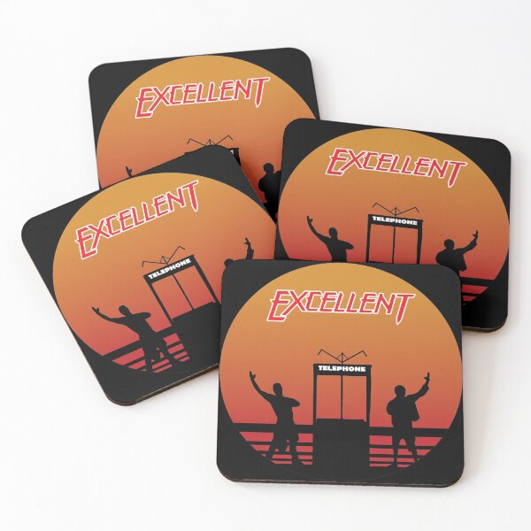 Item preview, Bill And Ted Excellent Retro Circle designed and sold by DemBoysTees.