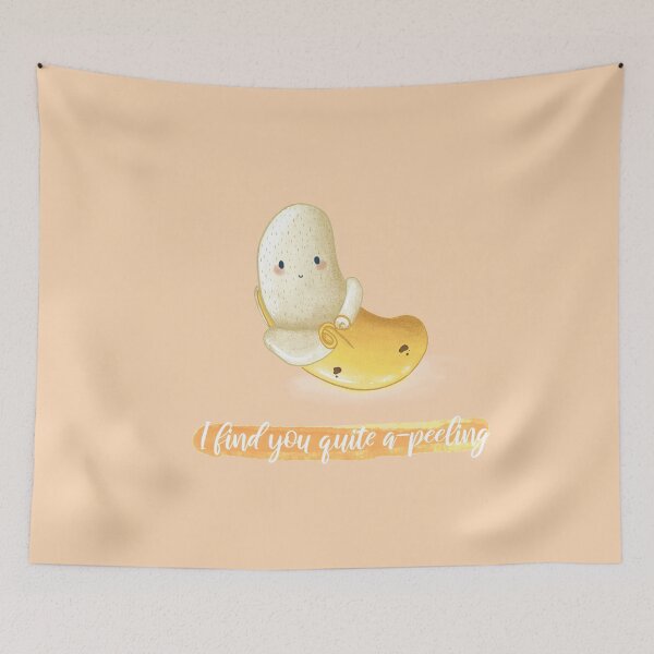 Item preview, I find you quite a-peeling banana pun card designed and sold by AliciaBarten.