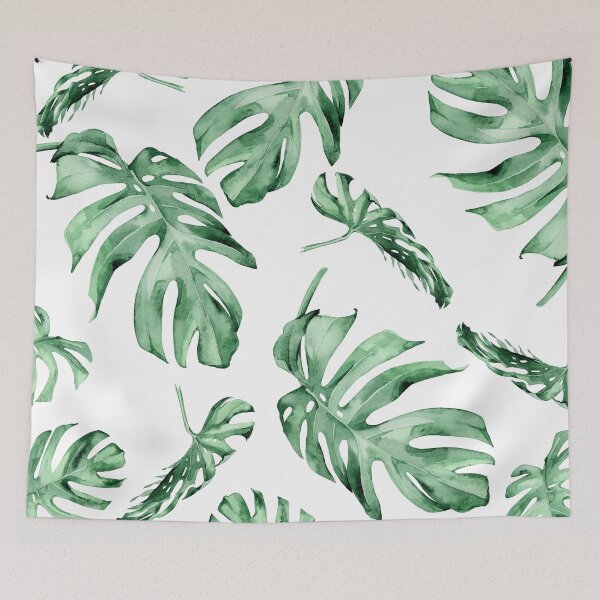 Item preview, Monstera Pattern Green designed and sold by Wheimay.