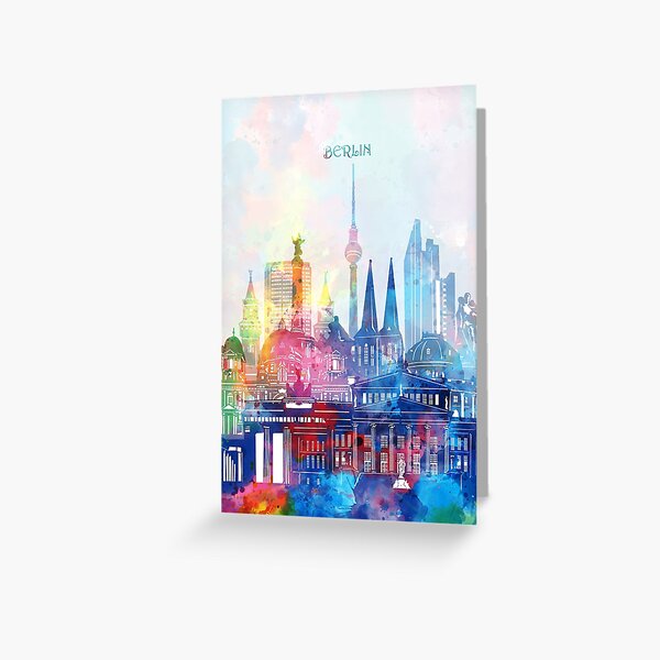 Artikel-Vorschau von berlin skyline, designt und verkauft von BekimART2.