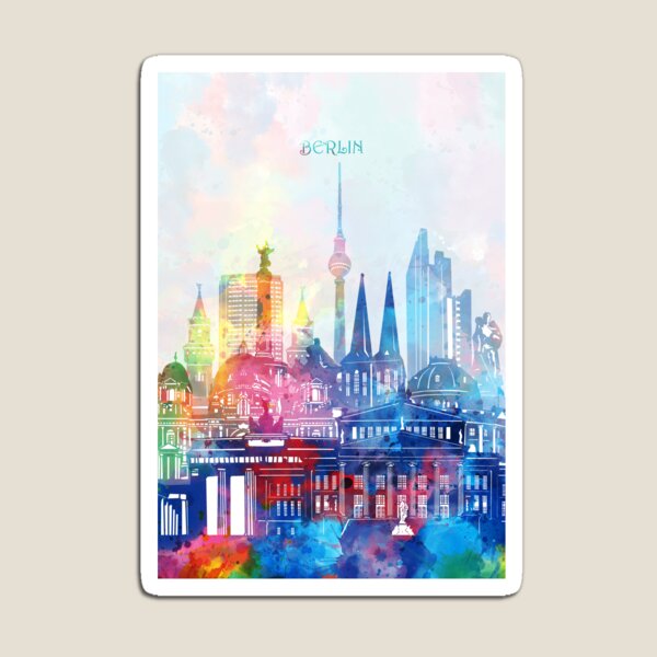 Item preview, berlin skyline designed and sold by BekimART2.