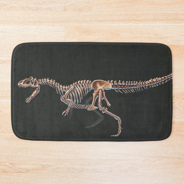 Item preview, Allosaurus Fragilis Skeleton Study (No Labels) designed and sold by Thedragonofdoom.