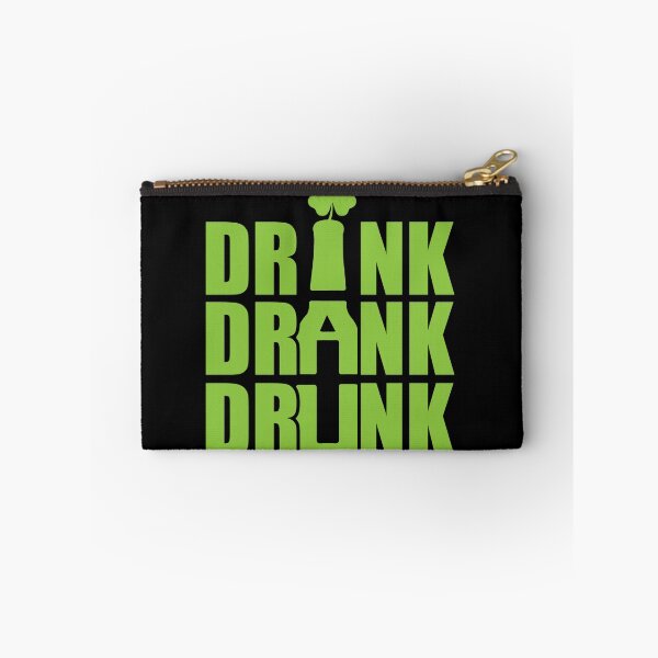 Item preview, Drink Drank Drunk - St Patrick's Day Illustration designed and sold by SiGo Apparels.