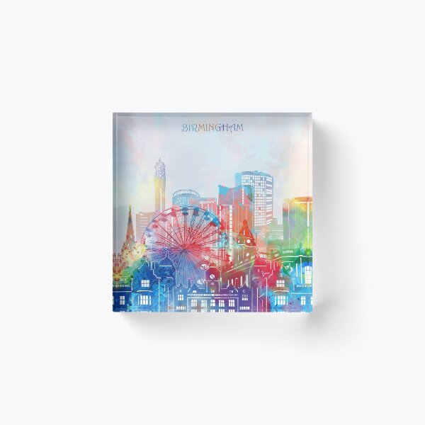 Artikelvorschau, Birmingham Skyline entworfen und verkauft von BekimART2.